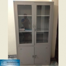 Tủ sắt cánh kính Hòa Phát