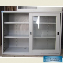 Tủ kệ sắt cánh kính